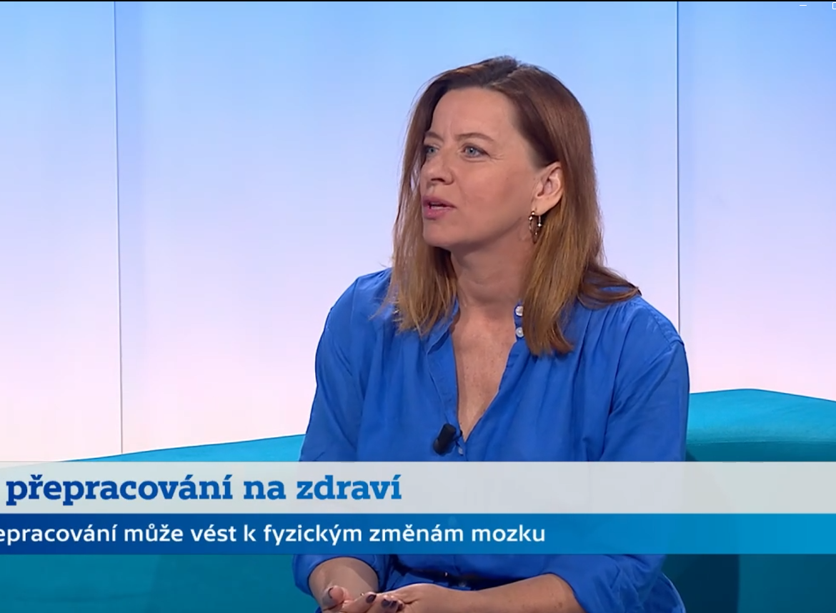 Vladimíra Lipšová pro ČT: Přepracování lidem způsobuje nejen fyzické, ale i psychické a emoční vyčerpání