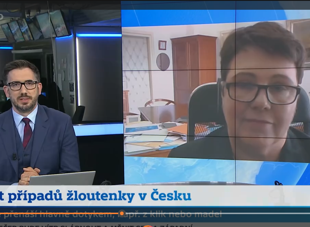 Barbora Macková pro ČT24: O hrazeném očkování proti žloutence A chci hovořit s Národní imunizační komisí