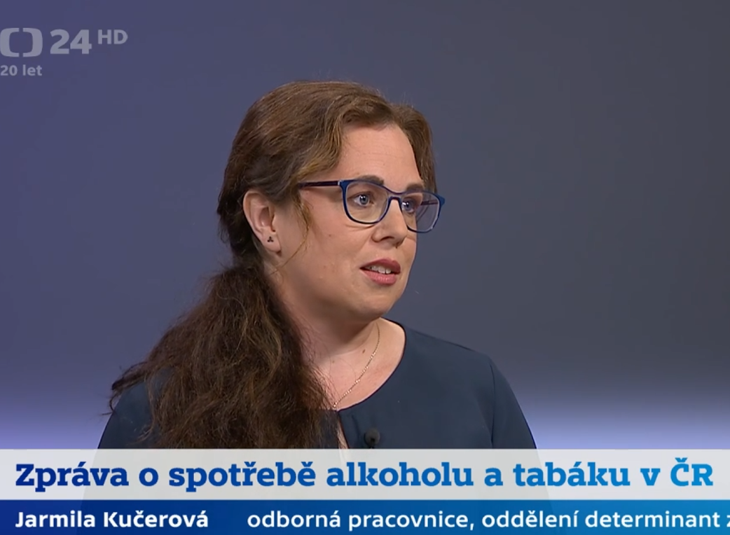 Jarmila Kučerová pro ČT24: Skoro čtvrtina nezletilých od 15 let denně užívá nikotin a vyhledávají nesilnější náplně