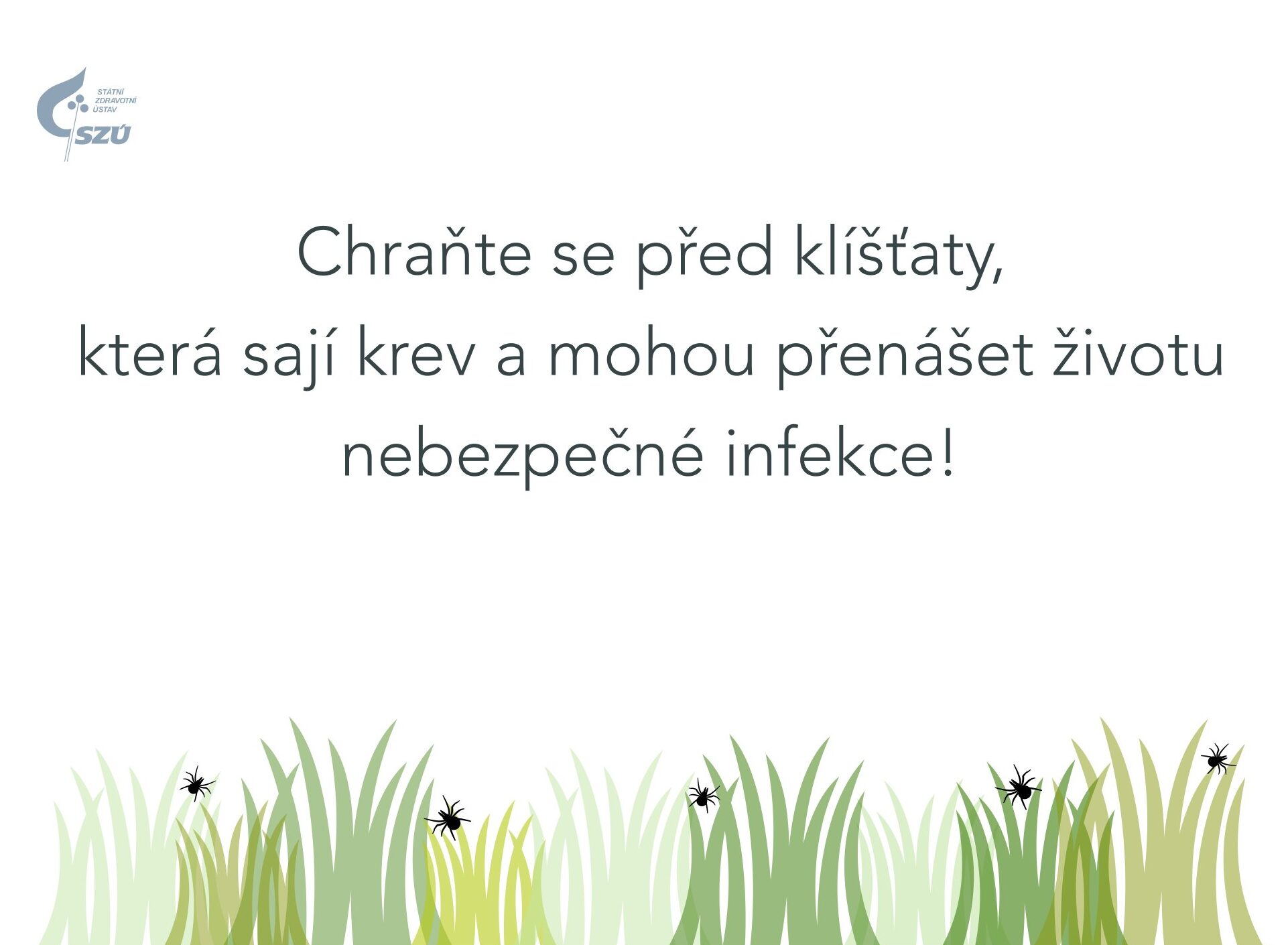 Chraňme se před klíšťaty, přenášejí nebezpečné infekce. Jak na to? Napoví brožura
