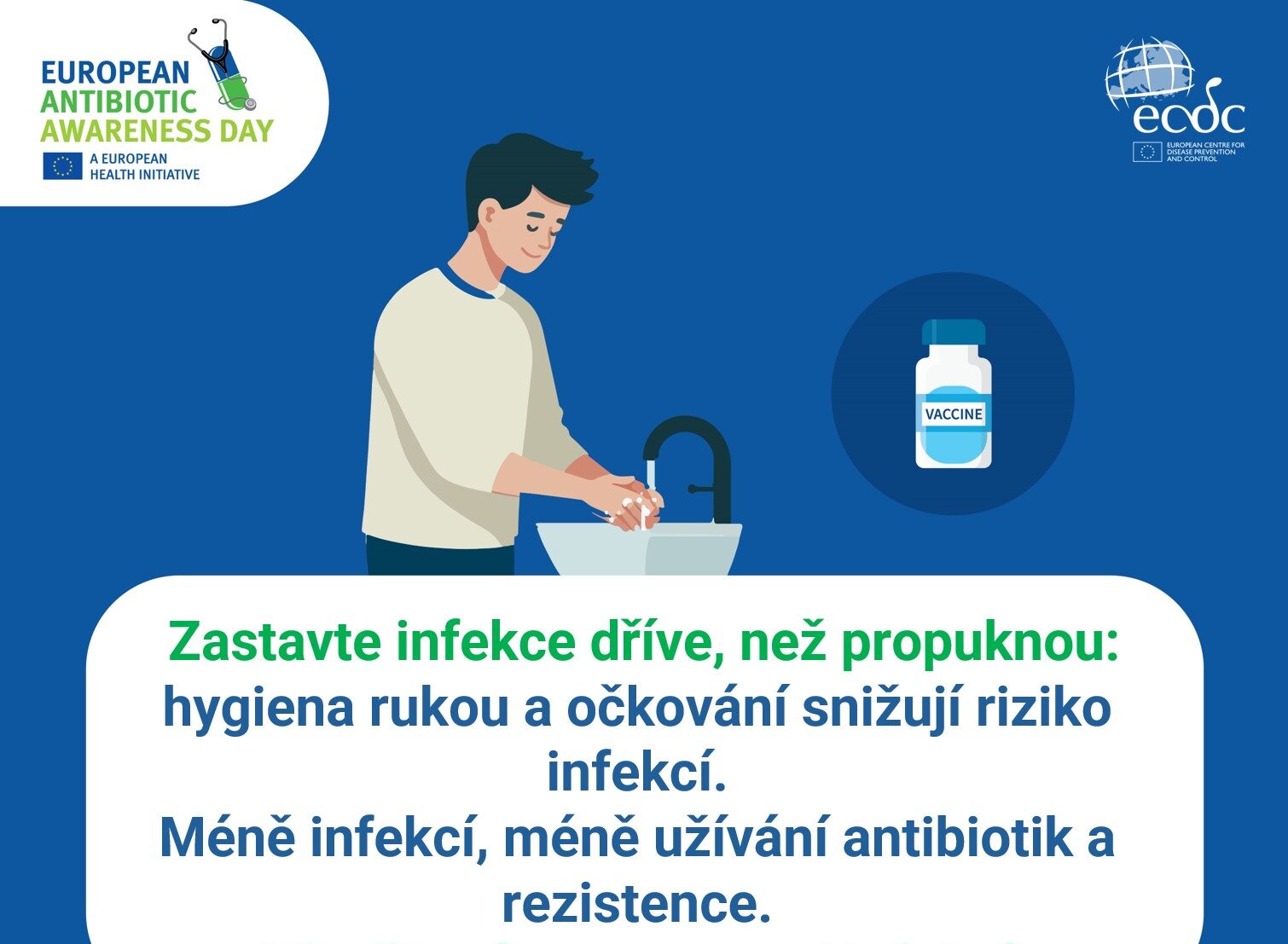 Evropský antibiotický den 2025: Od rezistence k odolnosti – zdravotníci v čele změny