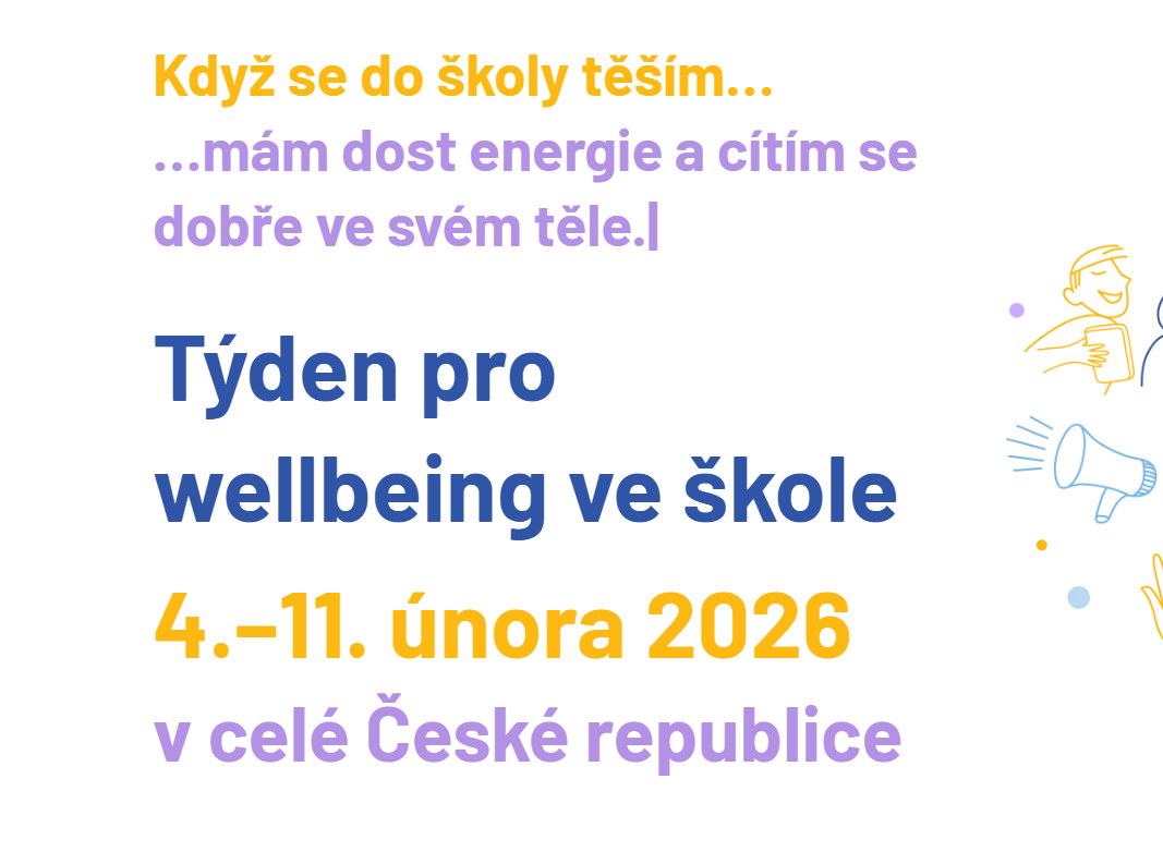 Státní zdravotní ústav se připojuje k iniciativě Týden pro wellbeing ve škole 2026
