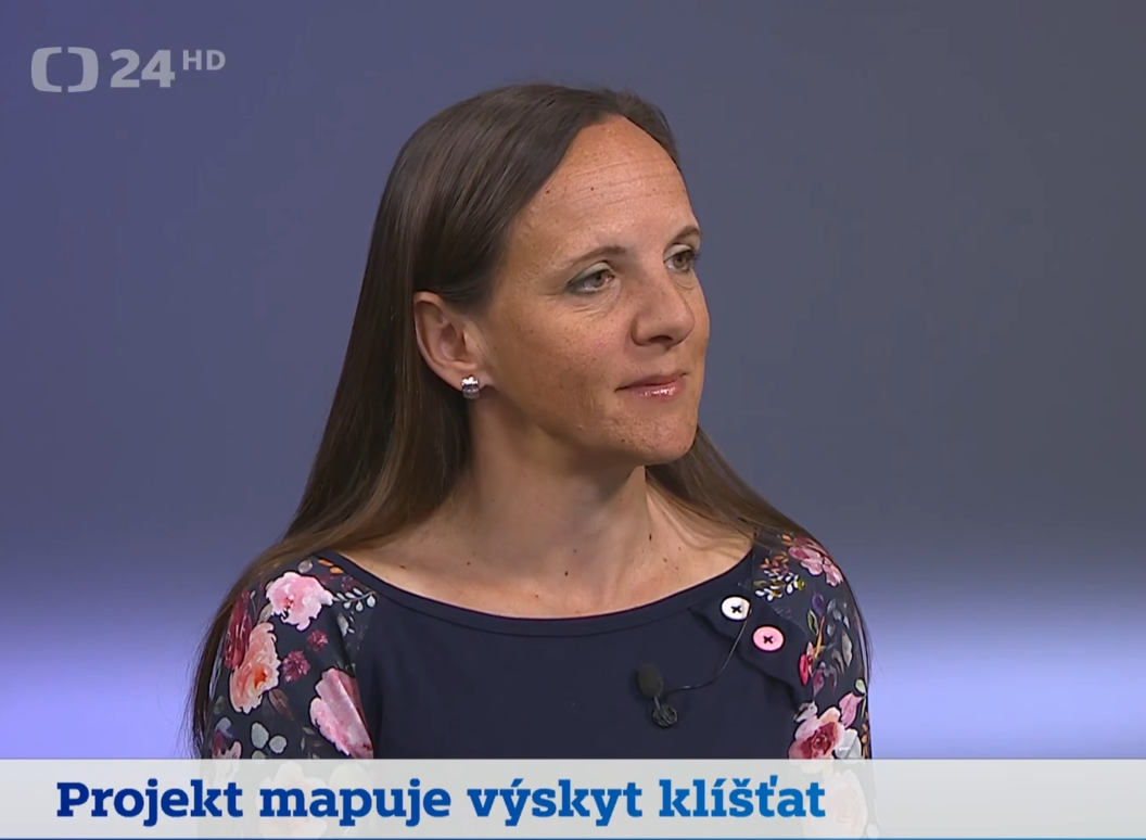 Kateřina Kybicová pro ČT24: Kde je nejvíce nakažených klíšťat a jak se chránit? Jak pomáhá Klíšťapka?