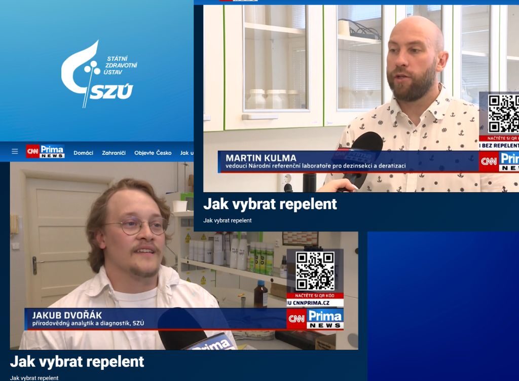 Martin Kulma pro Primu: Repelentní náramky i přírodní náhražky repelentů jsou téměř nefunkční