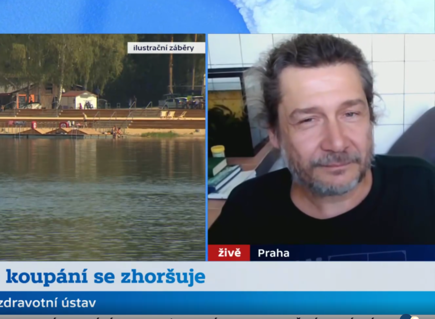 Petr Pumann pro ČT24: Kvalita vody ke koupání se zhoršuje