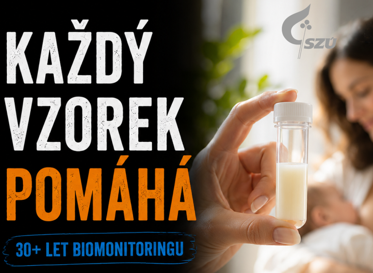 Mateřské mléko jako zdroj poznání: více než 30 let biomonitoringu v České republice