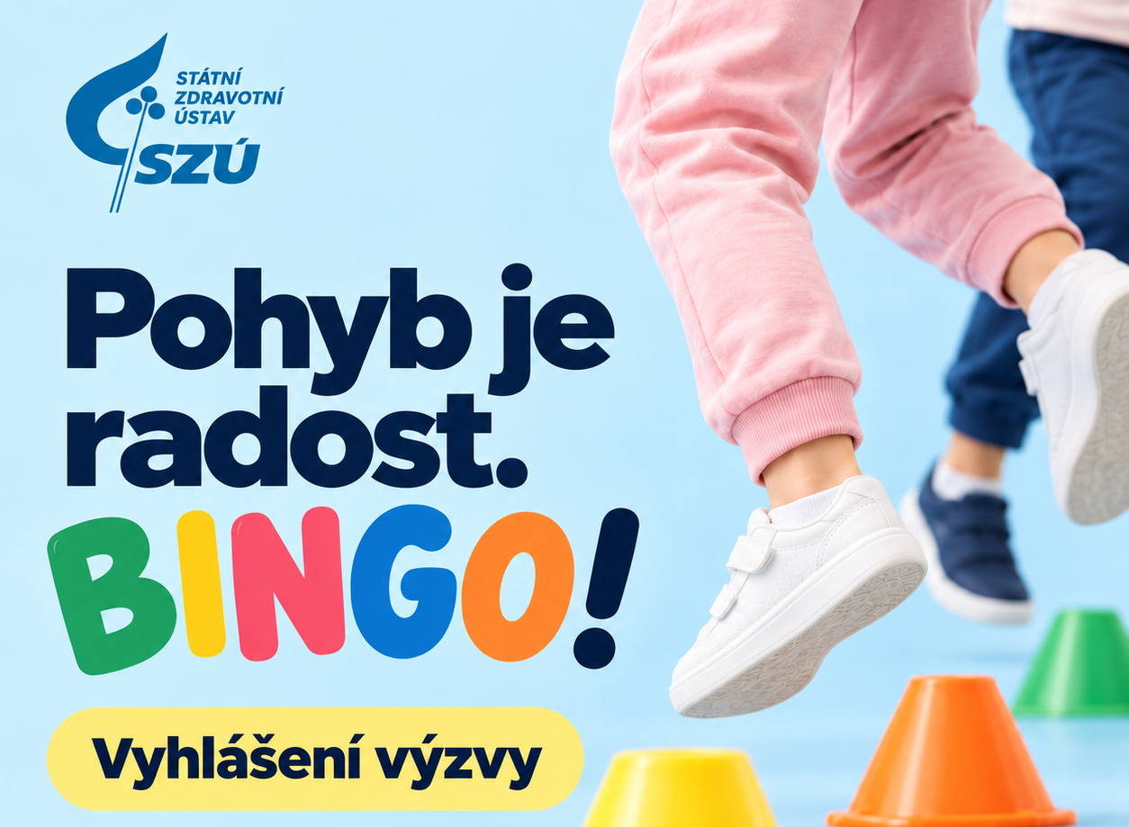 BINGO rozhýbalo více než 10 tisíc dětí a 1 200 pedagogů napříč ČR. Výzva dokázala, že pohyb ve škole může být radost!